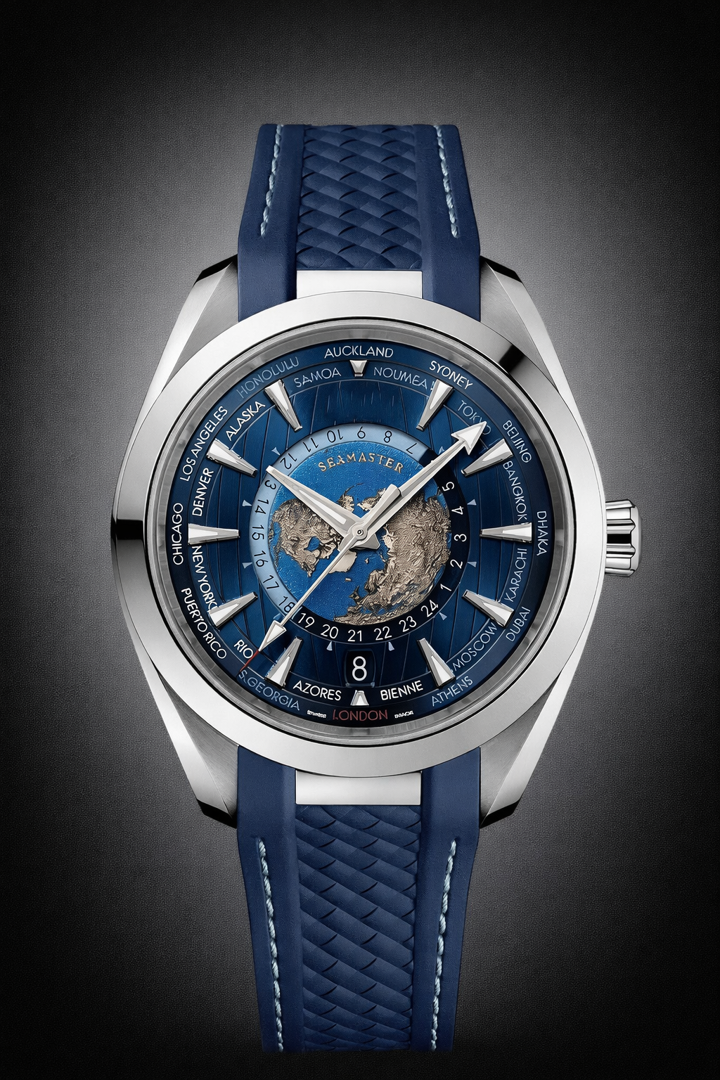 Mettz® | Atlas Weltzeituhr – 40 mm
