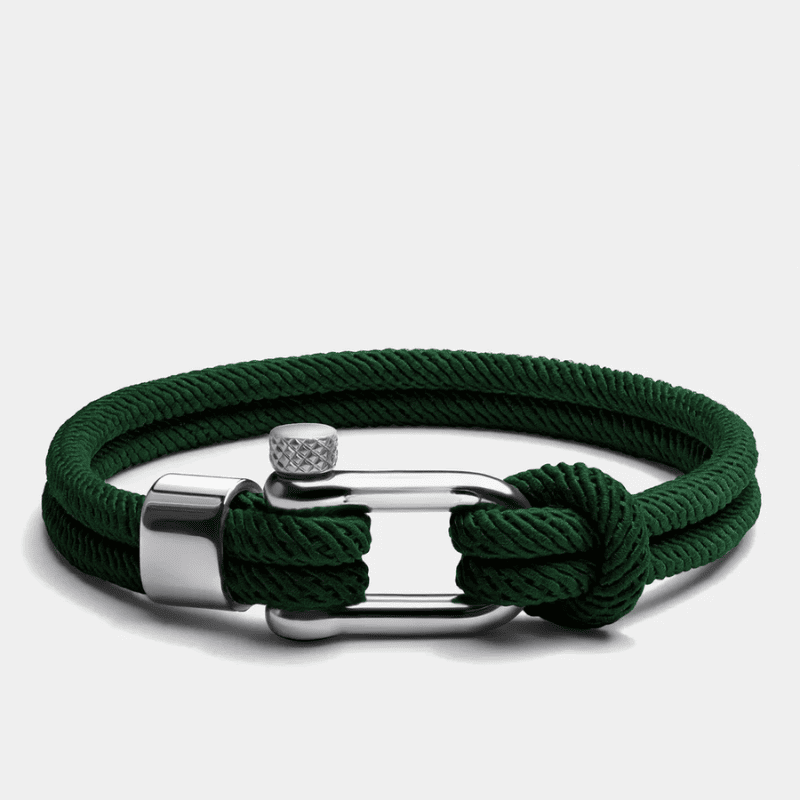 Grünes Seilarmband Malibu