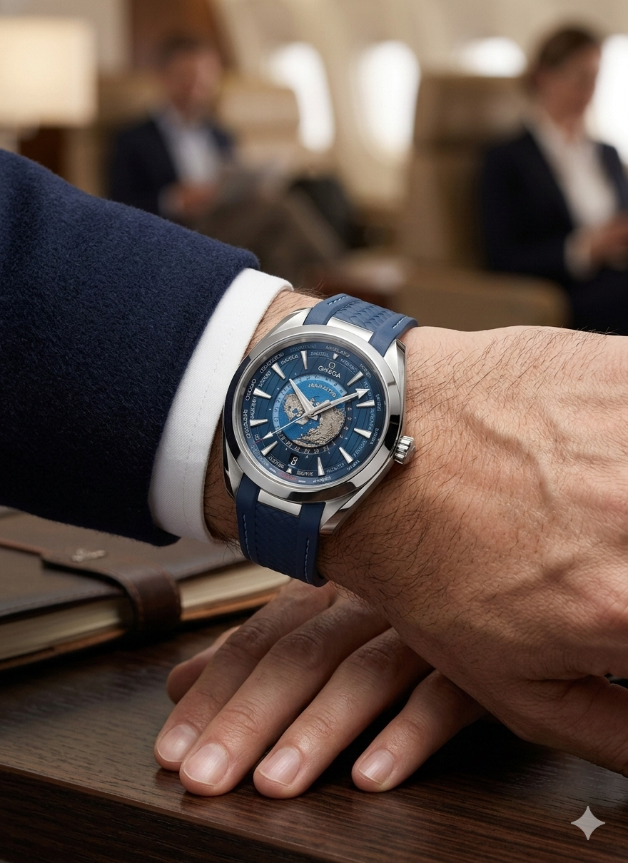 Mettz® | Atlas Weltzeituhr – 40 mm