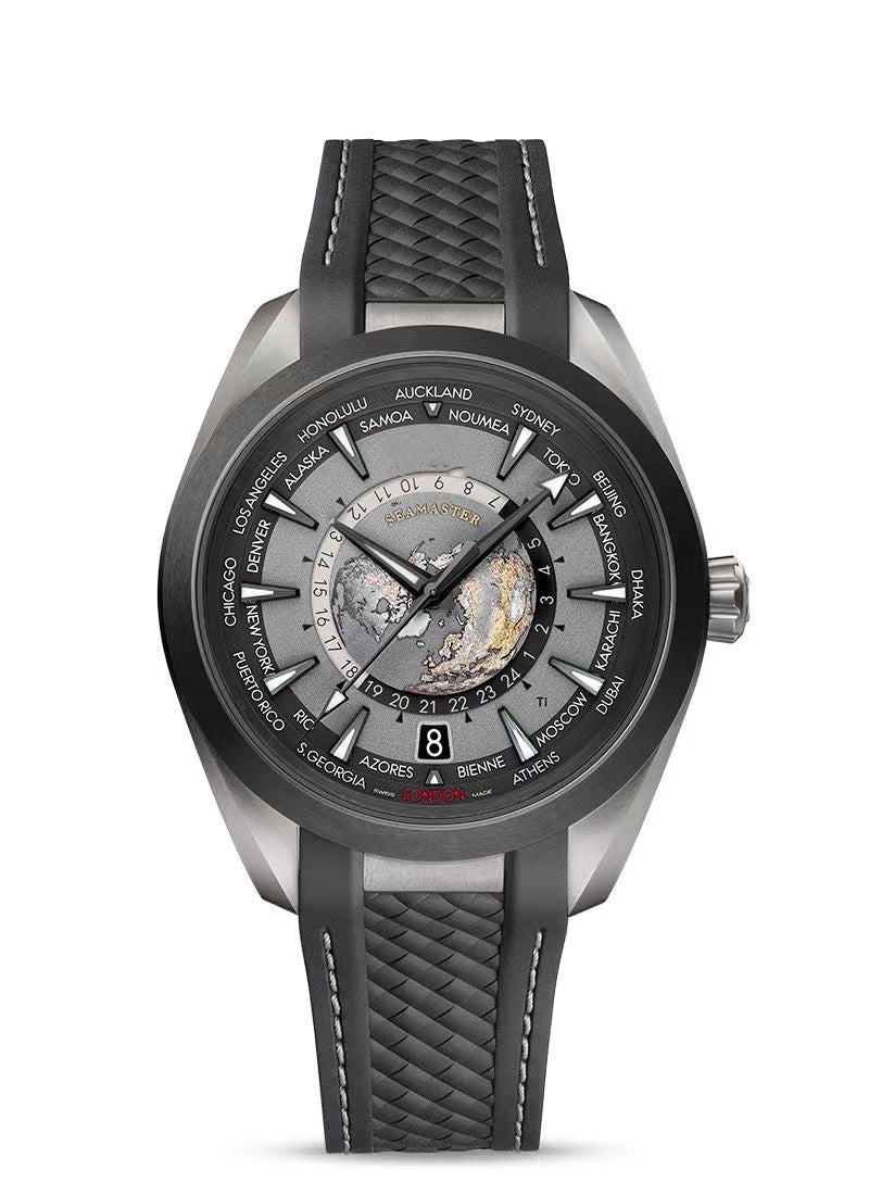 Mettz® | Atlas Weltzeituhr – 40 mm